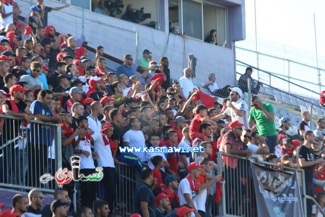 فيديو : الحسم النهائي ينتقل الى ارض الناصرة يوم الثلاثاء بعد التعادل 1-1 واكثر من 4500 مشجع ساند الفريق القسماوي 